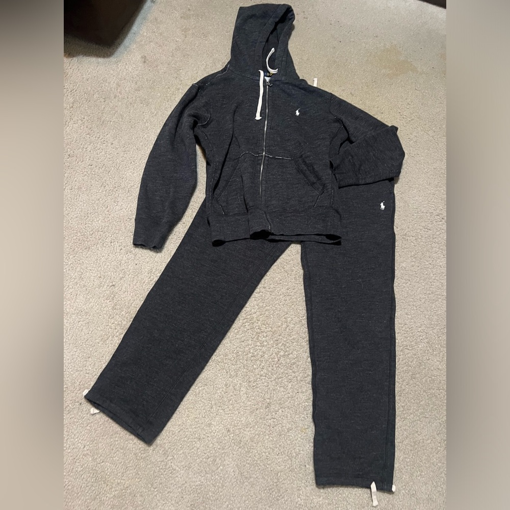 Ralph Lauren sweatsuit top Medium pants Large worn once